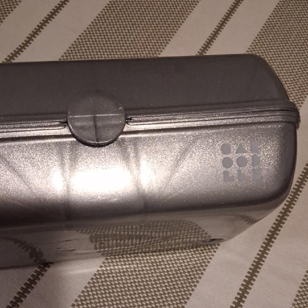Silver Metal Storage Box - Picture 2 of 3